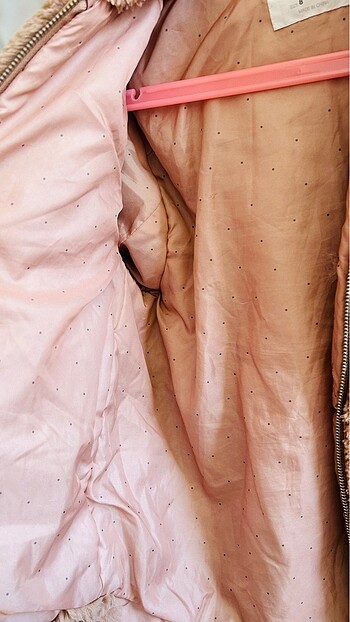 8 Yaş Beden ten rengi Renk Zara peluş ceket