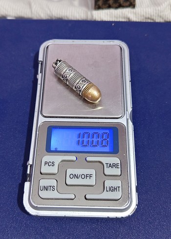 925 ayar gümüş içi açılabilir cevşen kolye ucu - Görsel 3