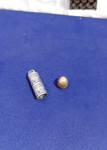 925 ayar gümüş içi açılabilir cevşen kolye ucu - Görsel 7