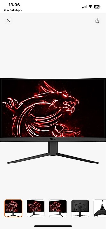 MSI Optix Oyuncu Monitör