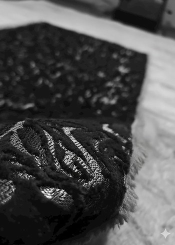 Nakışlı Gri çay sofrası - Görsel 4