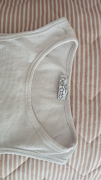 l Beden beyaz Renk Crop bluz