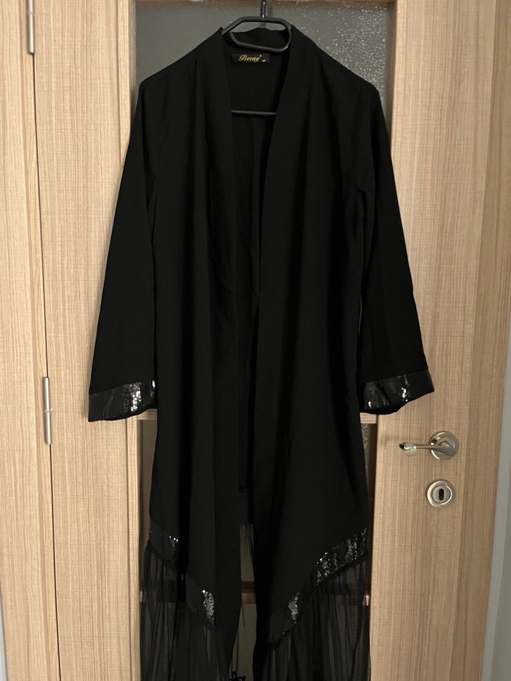 Siyah Abaya - Görsel 3