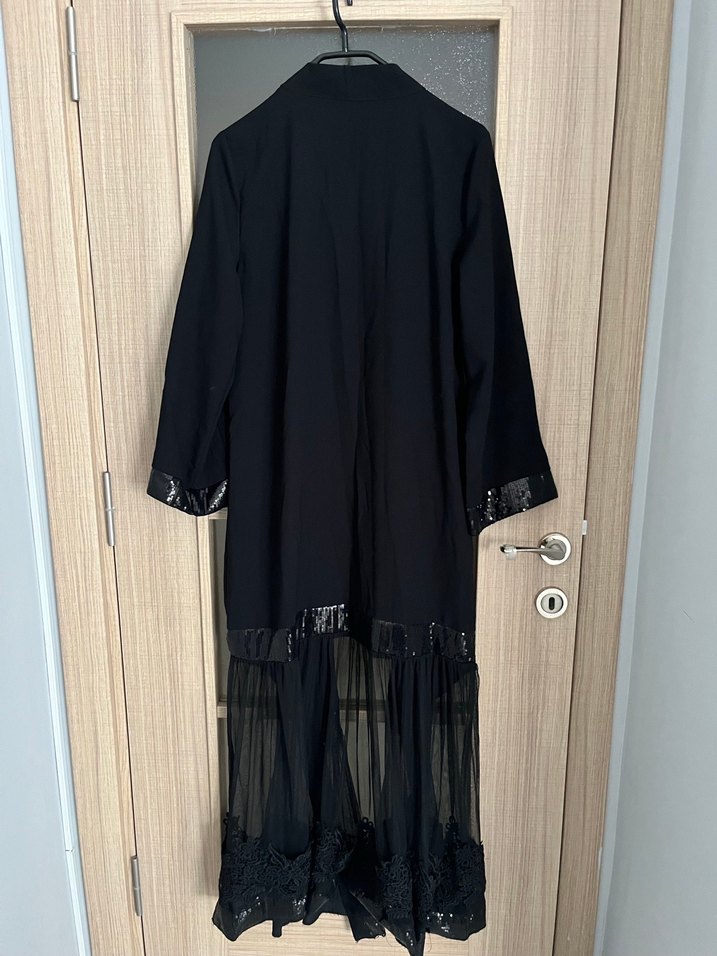 Siyah Abaya - Görsel 2