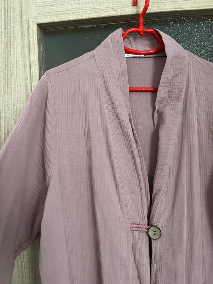 Müslin Kap pardesü - Görsel 4