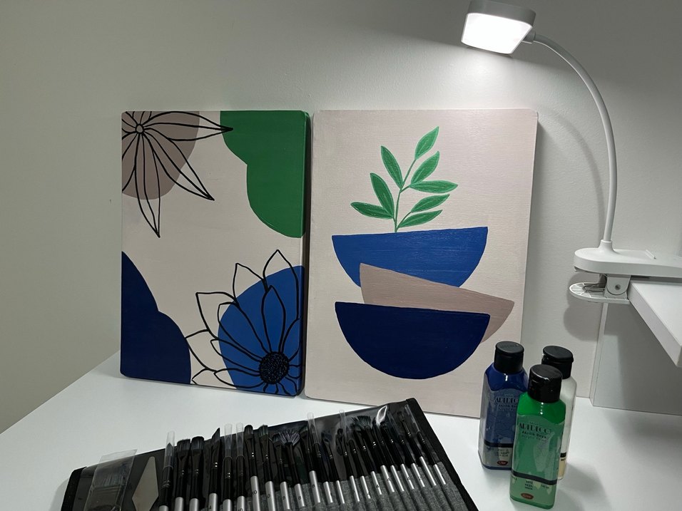 2 li bohem tablo - Görsel 2