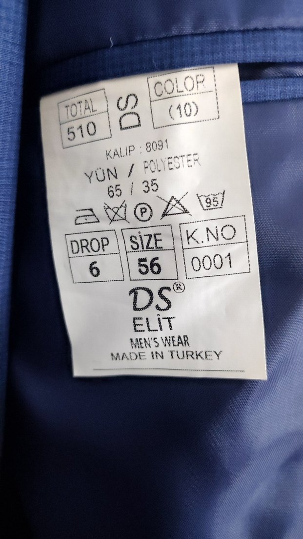 DS damat Erkek Takım Elbise, Klasik Kesim - Görsel 3
