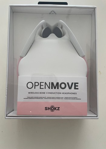 Shokz OpenMove Kablosuz Kemik İletimli Kulaklık Beyaz