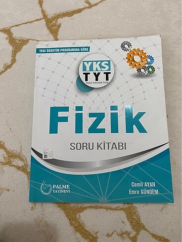 Palmiye yayınevi TYT fizik soru kitabı