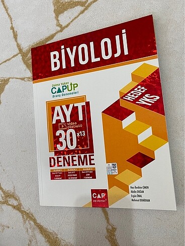 Çap up 30lu biyoloji ayt deneme