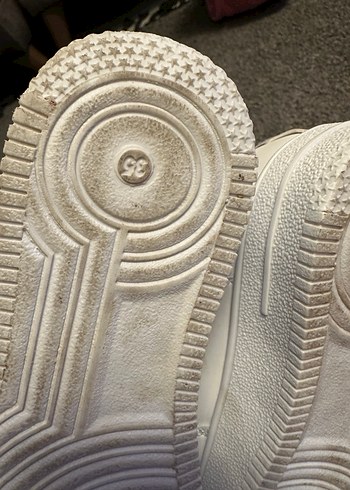 Gri Detaylı Beyaz Çocuk Spor Ayakkabı - Görsel 5