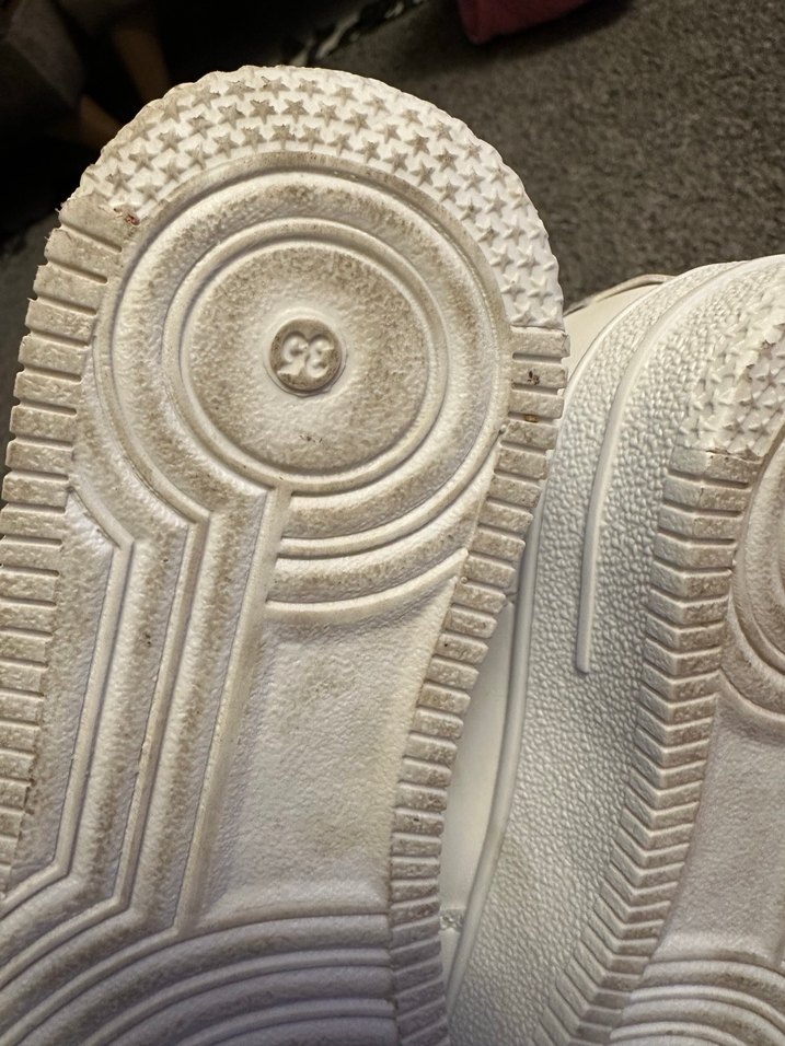 Gri Detaylı Beyaz Çocuk Spor Ayakkabı - Görsel 5