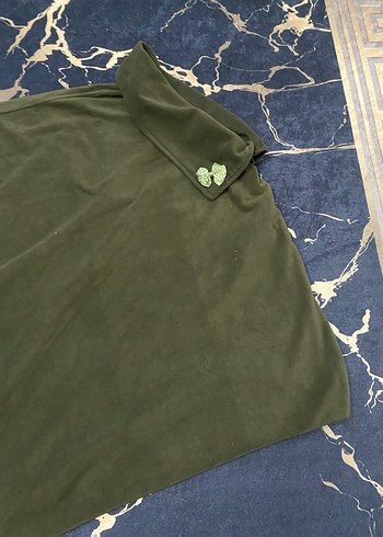 LC Waikiki Koyu Yeşil uzun bolero