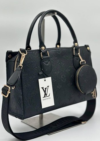 Siyah Deri Louis Vuitton Kadın Çanta