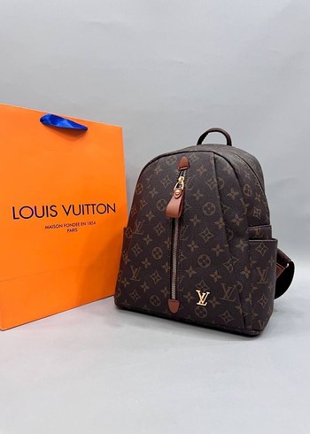 Louis Vuitton Louis Vuitton Pembe Baskılı Sırt Çantası