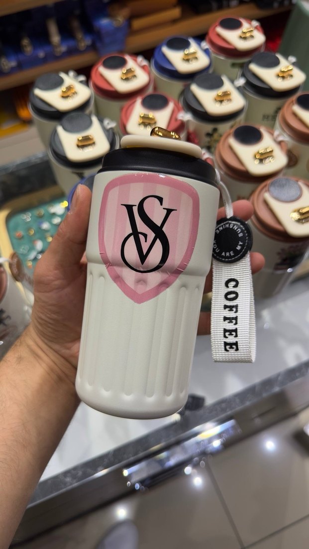 Beyaz Renkli Çocuk Termosu Fendi Temalı - Görsel 2