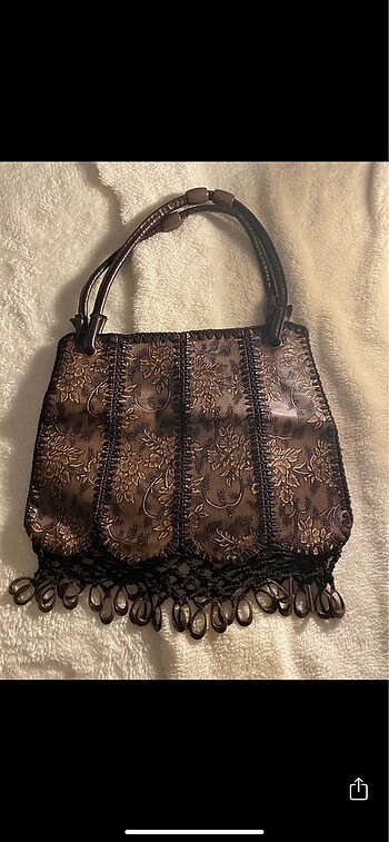 Versace 19.69 Desenli vintage çanta