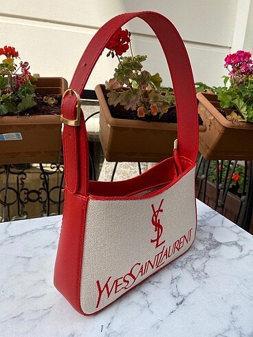 Beden gri Renk Ysl kol çantası