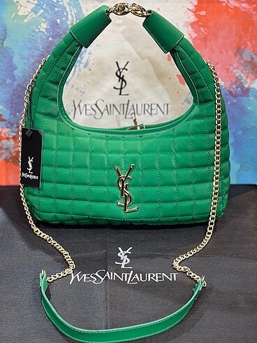 Beden ten rengi Renk Ysl kol çantası