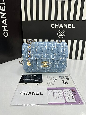 Chanel kumaş kol çanta