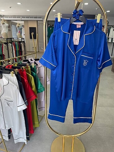 s Beden Victoria secret saten pijama takımı