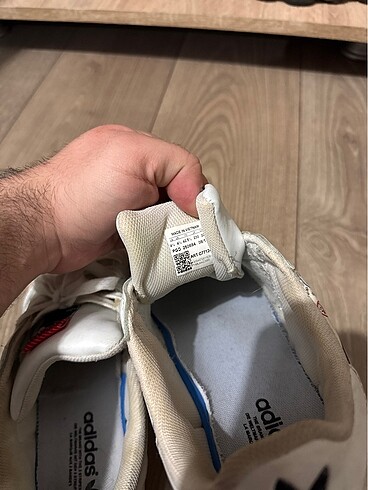 42.5 Beden beyaz Renk Adidas superstar