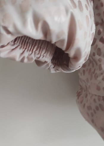 Kız Çocuk Pembe Kapüşonlu Yılan Desenli Mont - Görsel 4