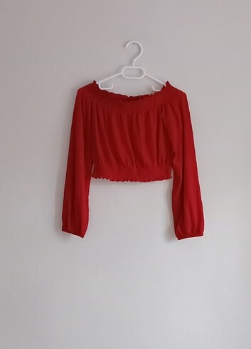 xs Beden Bayan crop bluz