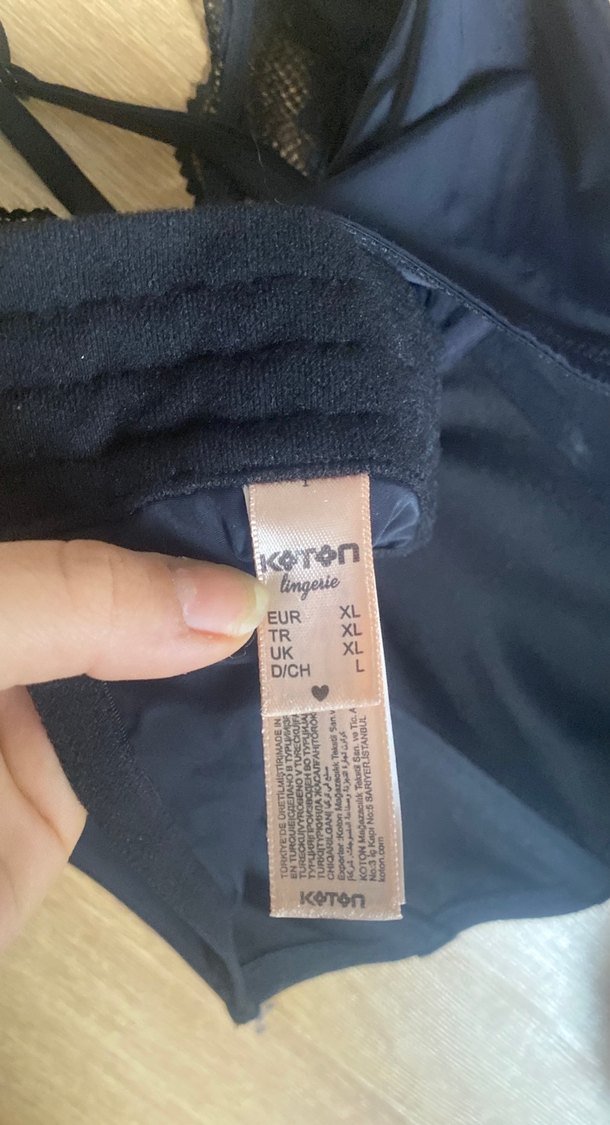 Dantelli Lacivert Straplez Gotik Büstiyer - Görsel 4