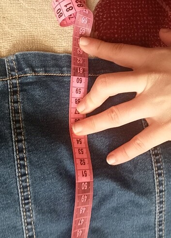 Sheinside Likralı kot etek