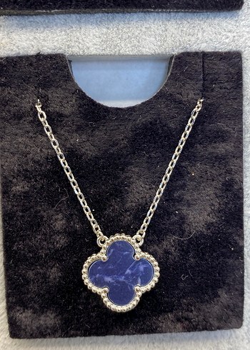 Altın Renk Van Cleef  Zincirli Kolye - Görsel 18