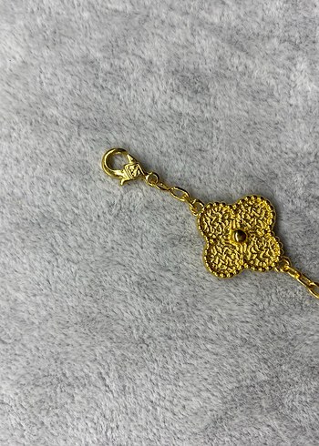 Van Cleef & Arpel Kırmızı Zincir Detaylı Bileklik - Görsel 11