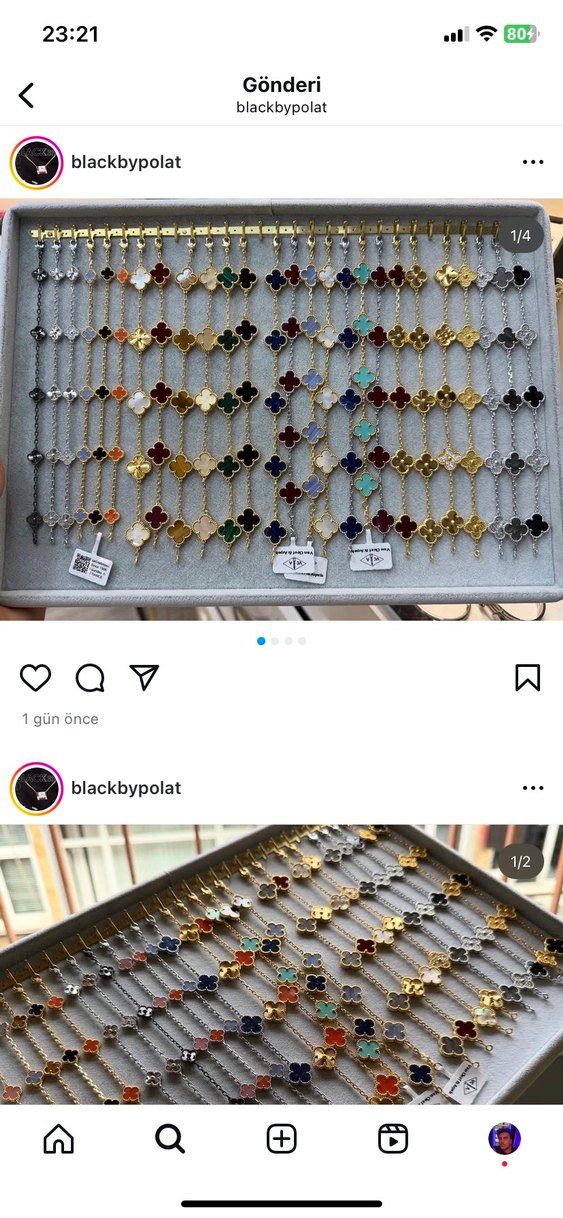 Yüksek kalite Van cleef bileklikler - Görsel 2