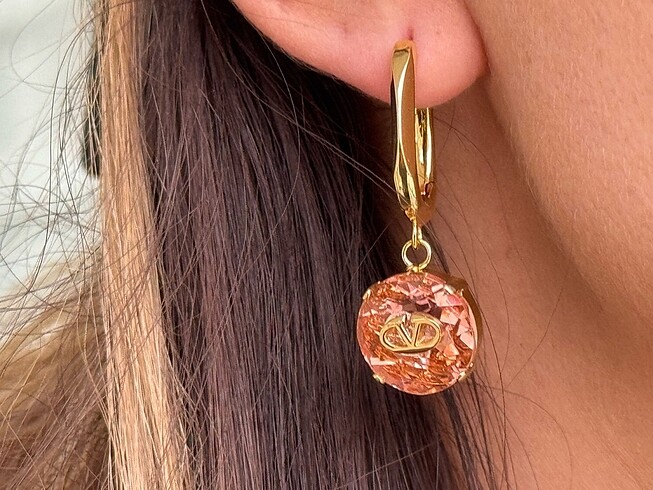 A+++ PREMİUM VALENTİNO KÜPE - Görsel 4