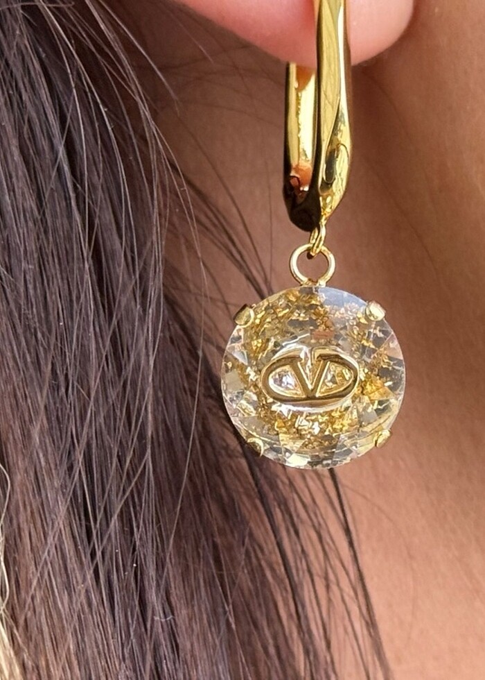 A+++ PREMİUM VALENTİNO KÜPE - Görsel 2