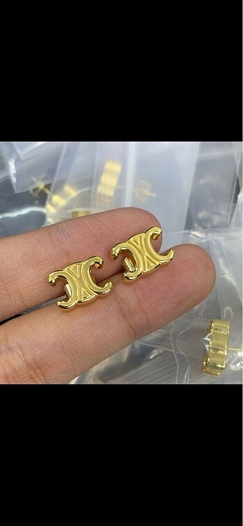 A+++ PREMİUM CELİNE KÜPE - Görsel 6