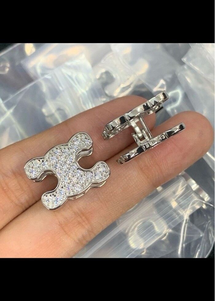 A+++ PREMİUM CELİNE KÜPE - Görsel 4