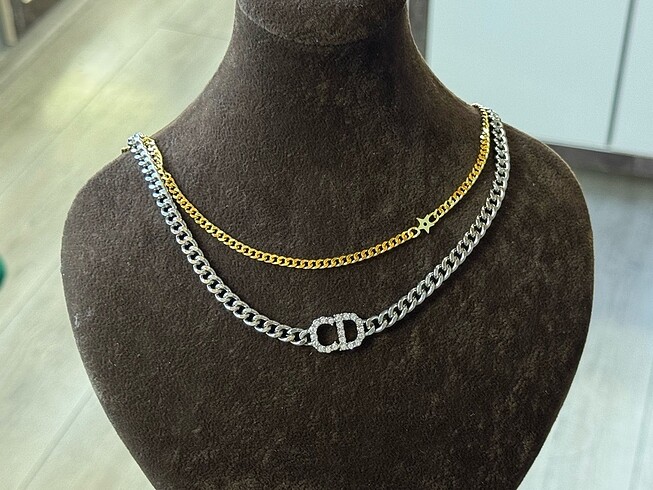 A+++ PREMİUM DİOR KOLYE - Görsel 5