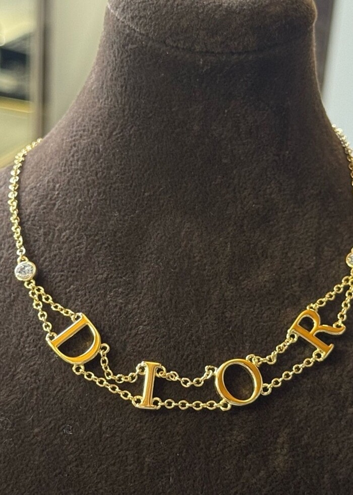 A+++ PREMİUM DİOR KOLYE - Görsel 2