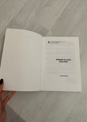 Ankara İli Ağzı Sözlüğü - A. Esat Bozyiğit - Görsel 3