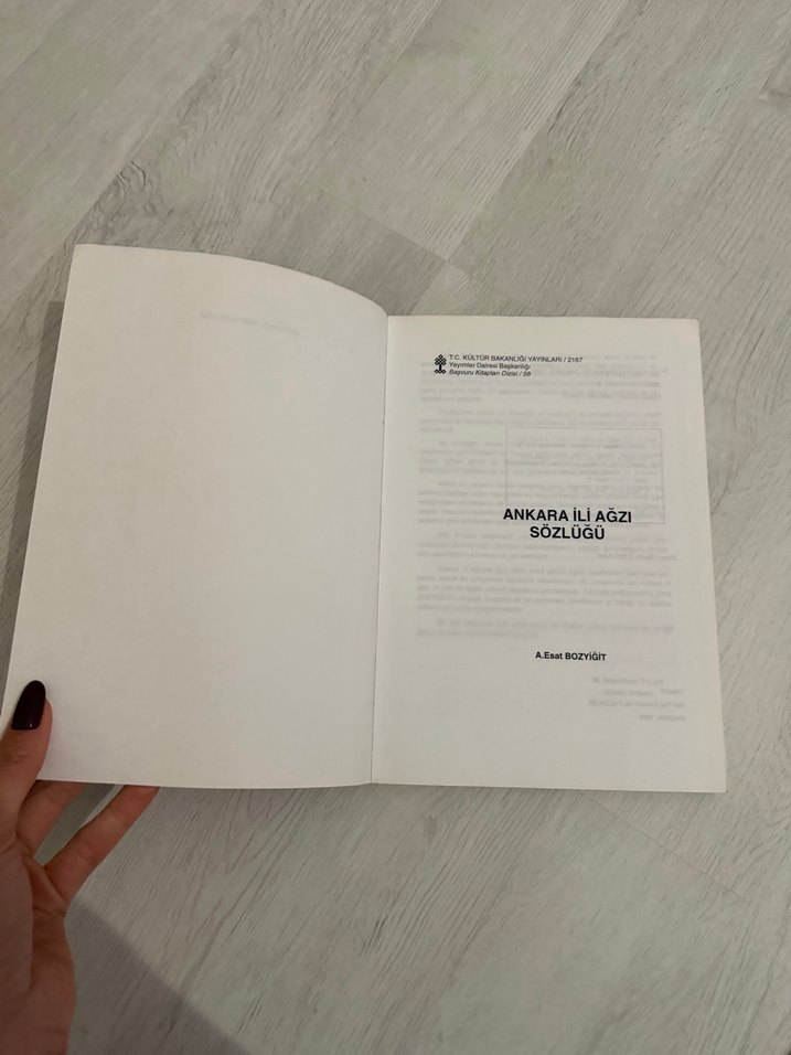 Ankara İli Ağzı Sözlüğü - A. Esat Bozyiğit - Görsel 3