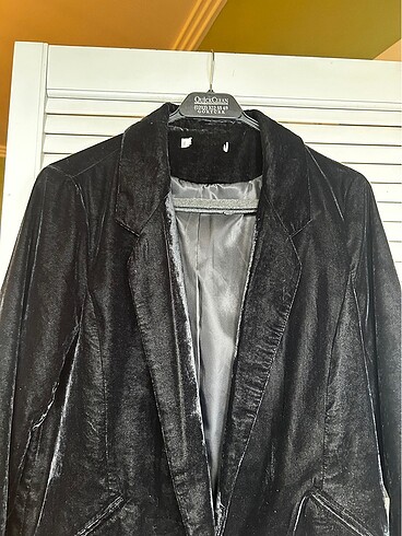 Mango Şık kadife blazer
