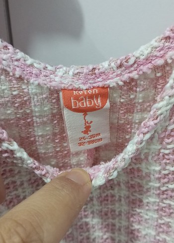 24-36 Ay Beden kız çocuk askılı elbise