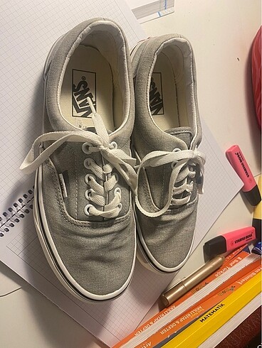 Vans vans orjinal ayakkabı gri