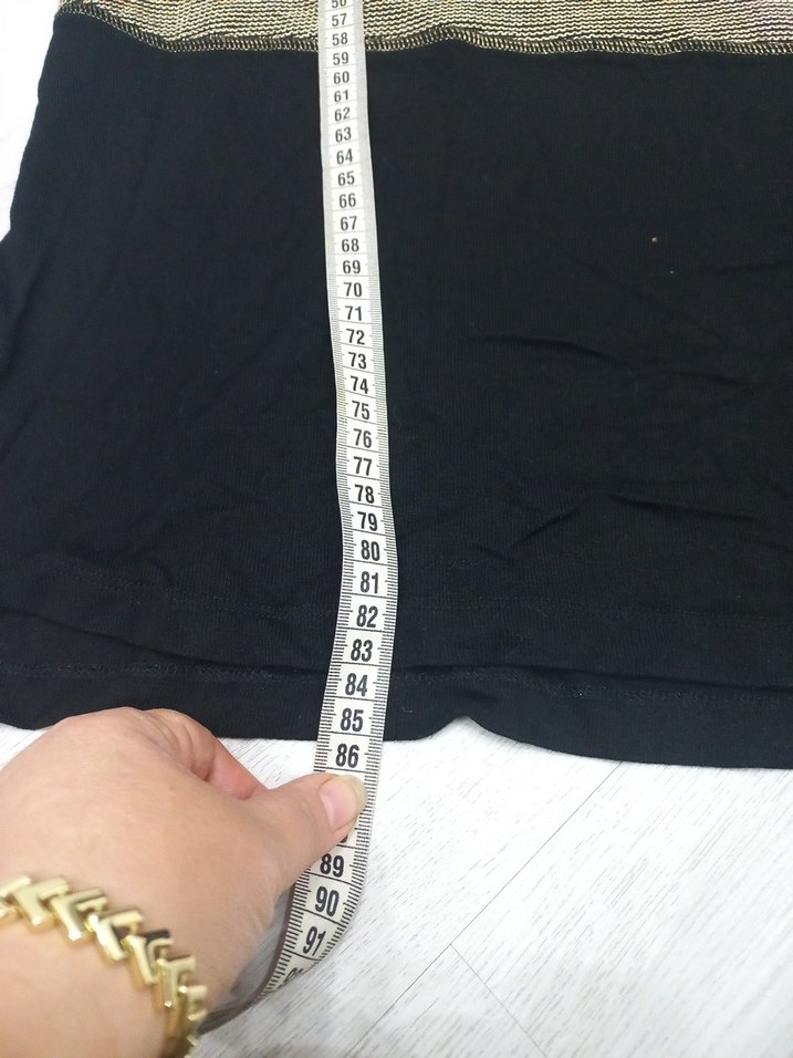 Kadın Gri Kahverengi Triko Uzun Kollu Tunik - Görsel 5