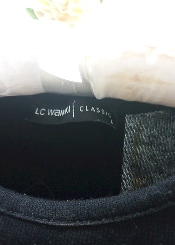 Siyah Payetli Uzun Kollu Triko Tunik - Görsel 2