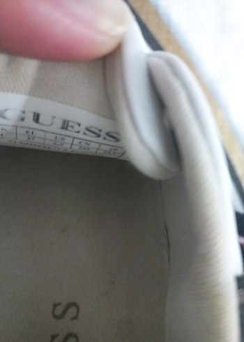 Guess Beyaz Bağcıklı Kadın Spor Ayakkabısı - Görsel 3