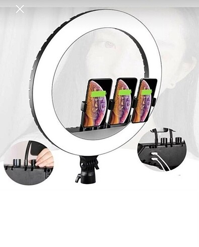  Beden Ring Light Led Işık Halkası 21 Inç 54 Cm Profesyonel Stüdyo Işığ