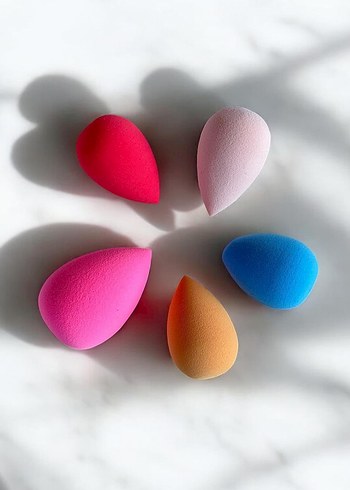 Karışık Renkli Makyaj Süngeri Seti - Görsel 3