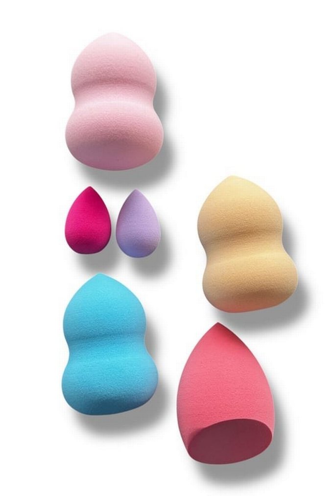 Karışık Renkli Makyaj Süngeri Seti - Görsel 2